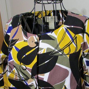 Vintage 90s Suit Jacket - Boutique Fully Lined & Eye Catching!